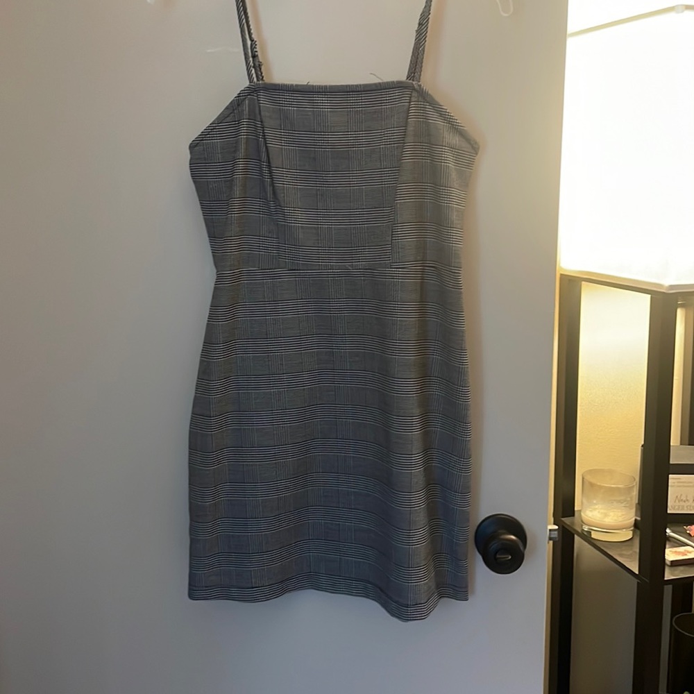 Plaid Mini Dress
